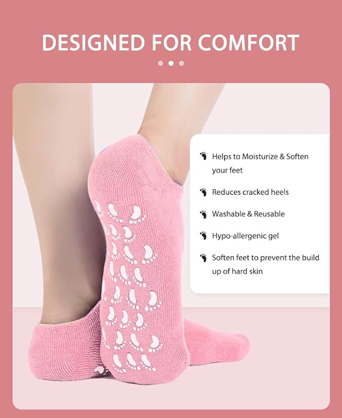 SwiftMalls™ Luxurious Spa Gel Socks for Ultimate Foot Comfort with 20%OFF