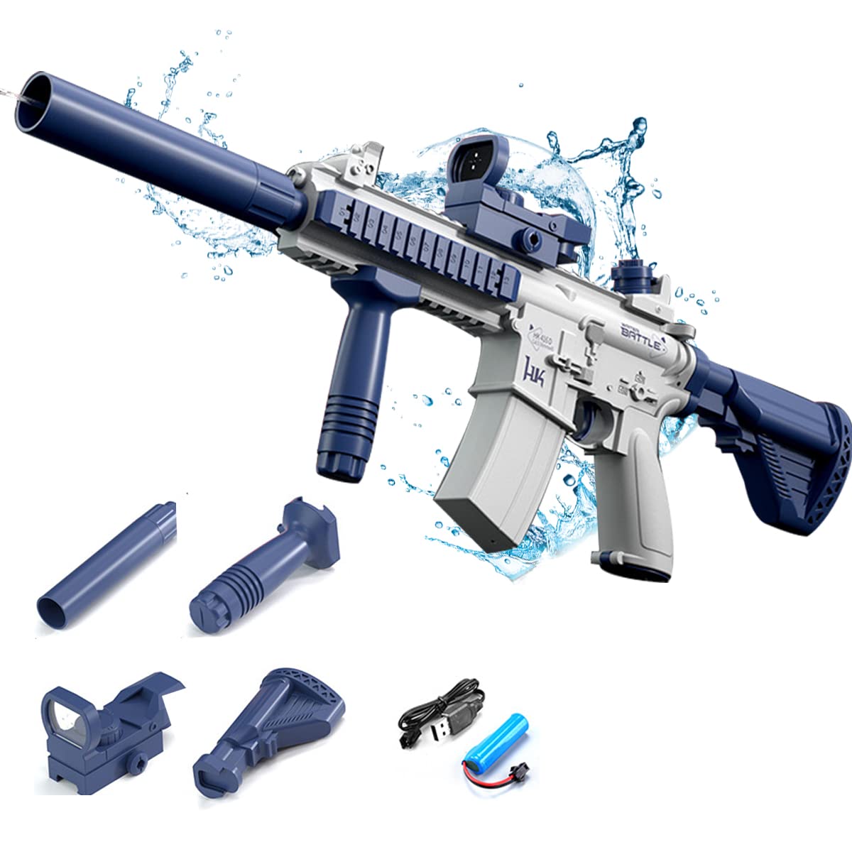 SwiftMalls™ M416 Electric Water Gun