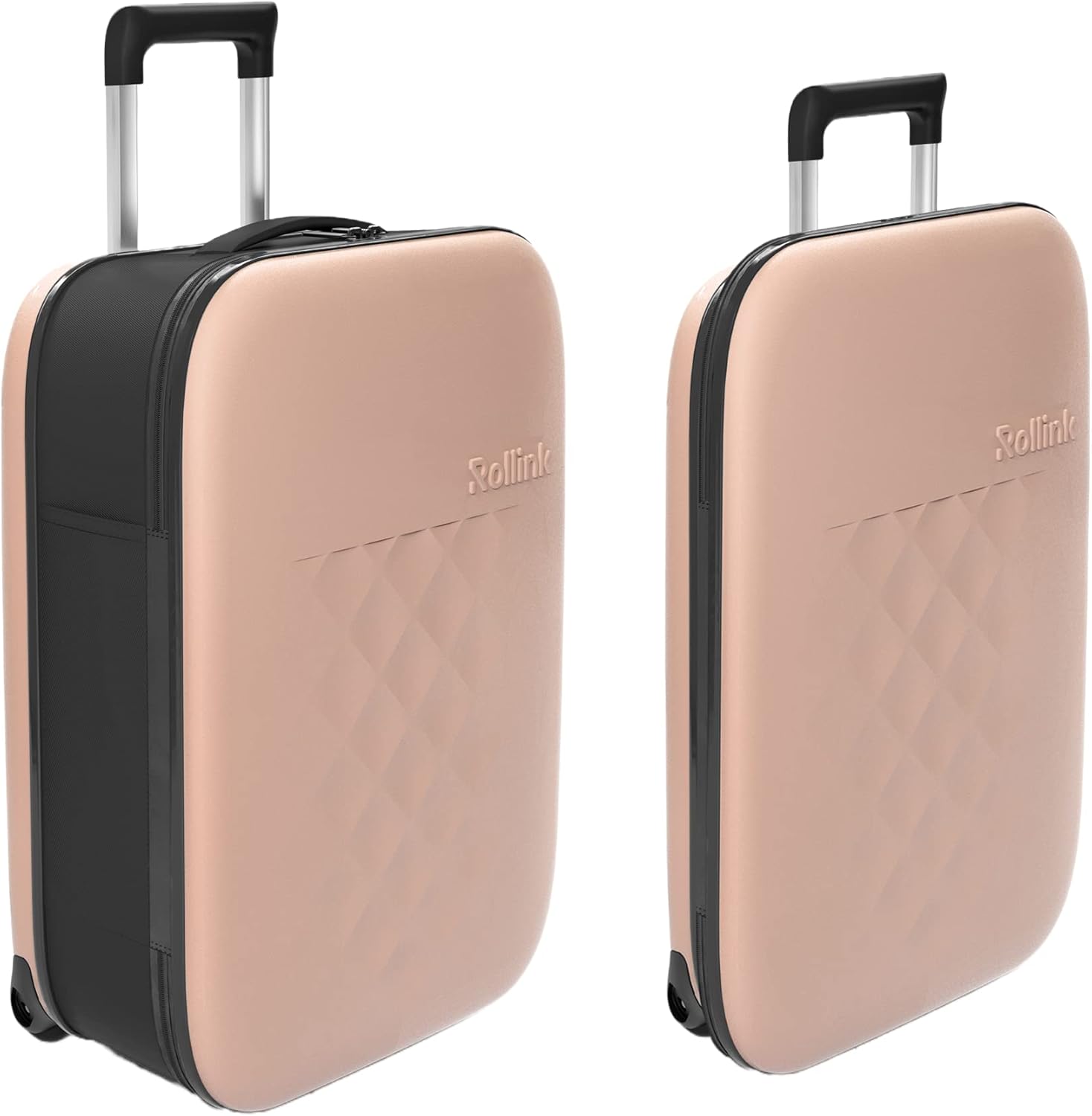 SwiftMalls™ Flex Spinner Collapsible Suitcase