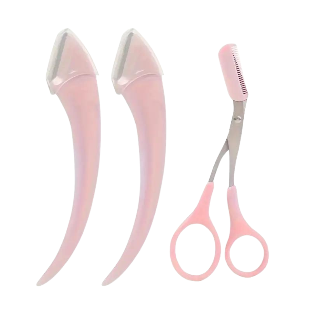 SwiftMalls™ Eyebrow Kit Scissor and Trimmers